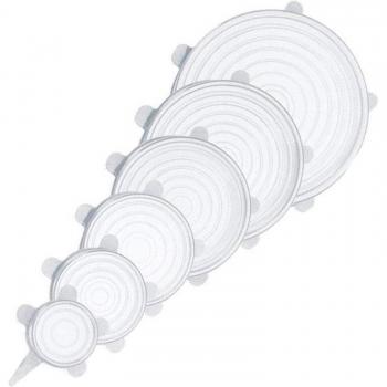 Ensemble de Couvercles en Silicone pour Bols et Casseroles
