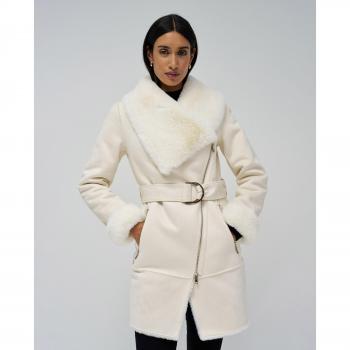 Cappotto Salsa Jeans Shearling Light Pearl XL