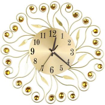 Horloge murale silencieuse pour salon