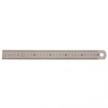 Réglet 30 cm Semi-Rigide en Inox – Série Métrologie
