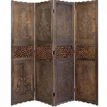 Legno Chic 4-ante Paravento