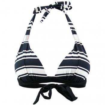 Bikini Top „Stripe Tcoq“ von Emmatika