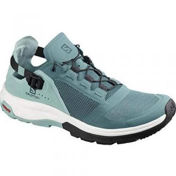 Salomon Tech Amphib 4 Zapatillas de Aventura para Mujer, Azul, 36 EU