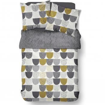 Parure de lit double en coton Sunshine