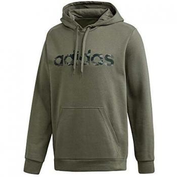 Adidas E Camo Lin SWEA Sweat-Shirt Homme XL Vert/Noir/Gris (verleg/Black/hieley/Panton)