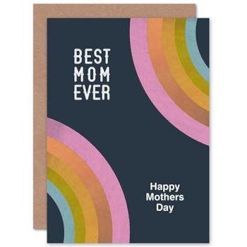 Colorful Heartfelt Mom Card