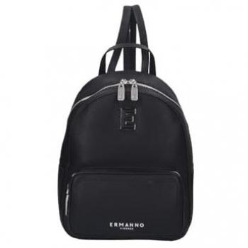 Ermanno Scervino Damen Rucksack Schwarz
