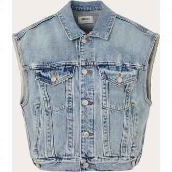 Agolde Charli Denim Gilet female