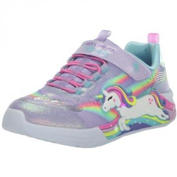 Licorne Chaser Sneakers pour Filles – Violet 30/31/32