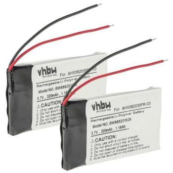 Vhbw 2 Batteries Li-polymère pour Jabra Speak 510