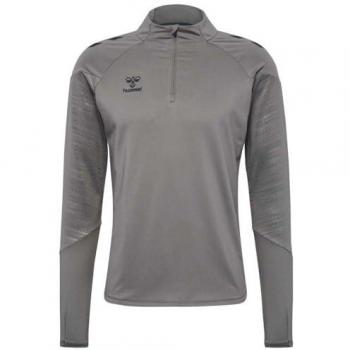Sudadera Gris Hummel Pro Training para Hombre Talla L