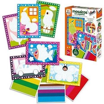 Juego Diset Didactico Mosaicos Con Pegatinas