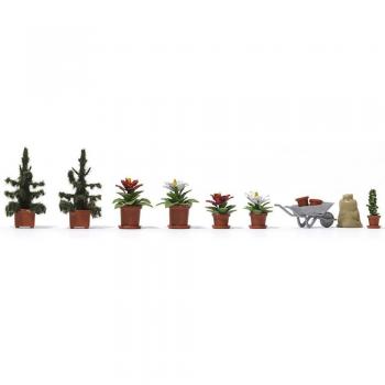 Busch 6123 Lärchenbaum 100 bis 130 mm grün 2 Stück