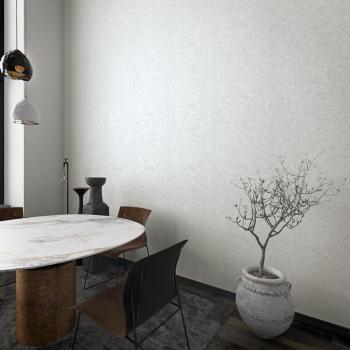 Papel de pared Vintage Deluxe Stucco Crackle beige y blanco