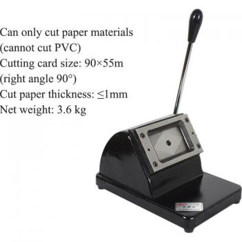 Heavy-Duty PVC Business Card Cutting Machine