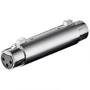 Adattatore XLR Cannon Maschio/Femmina