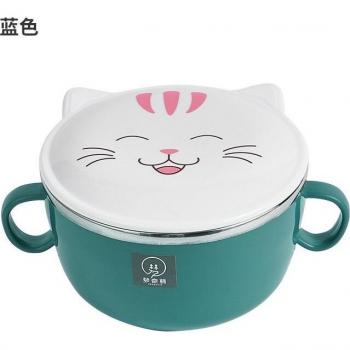 Charming Cat Heat Retaining Mixing Bowl