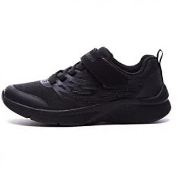 Black Microspec Texlor Trainer for Boys (Skechers) – UK 11.5