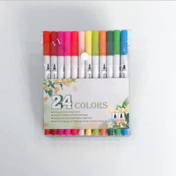60 Stück Graffiti Zeichnung Malerei Doppelspitzen Pinsel Marker Set