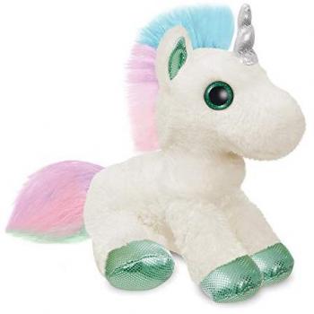 Peluche Crème Bulles Licorne Éblouissante