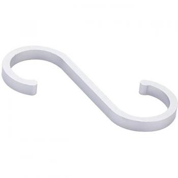 Crochets Rangement Moulé Aluminium 12 objets