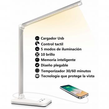 Lámpara LED con 5 Modos de Iluminación
