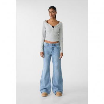 Stradivarius Regular Waist Boot-Cut Jeans