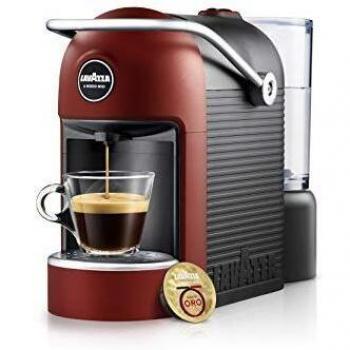 Lavazza Jolie Plus Macchina da caffè Capsule A Modo Mio Rossa + 60 capsule Zicaffè Miscela GustoBar Corposo