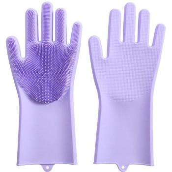 Cleaning Gloves with Brush for Dishwashing