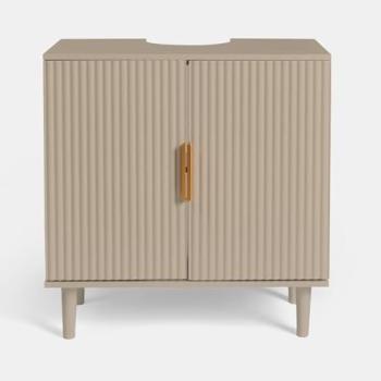 Under‑Sink Ribbed Organizer (Natural) – OHS Model