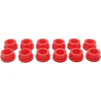 Red Rear Control Arm Bushing Set of 12