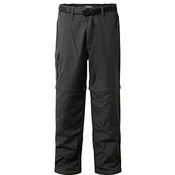 Kiwi Craghoppers Convertible Pantalon Noir Homme S
