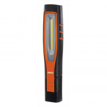Draper 7-Watt COB/SMD LED Rechargeable Inspection Lamp