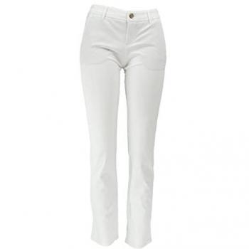 Alberto Golfhose Alva für Damen im Regular Fit 3xDry Cooler weiß Größe 40