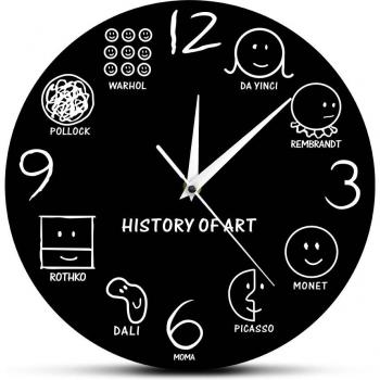 Vintage Art Museum Clock