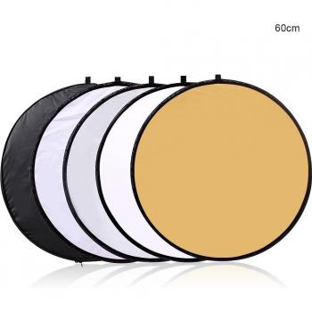 Collapsible 5-in-1 Photography Light Reflector 60/80cm