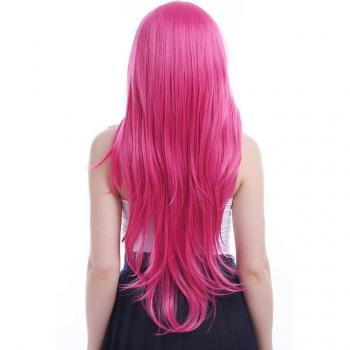 Peluca L-email, 80cm, Resistente al Calor, 6 Colores, Para Mujer, Pelo Sintético