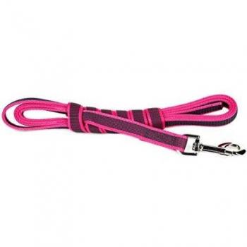 Pink/Gray C&G SuperGrip 20 mm Leash, 3 Meters