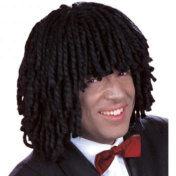 Widmann 6060G – Jamaikanische Dreadlock‑Perücke Schwarz, Mottoparty‑Style
