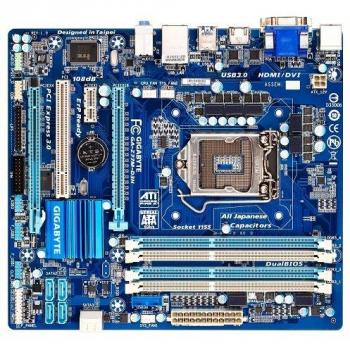Gigabyte GA-Z77M-D3H (Micro-ATX, Sockel 1155, 4x DDR3, HDMI, DVI-D, 2x SATA III, 4x USB 3.0)