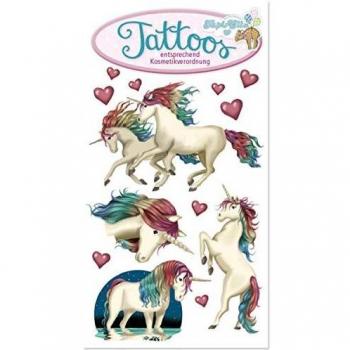 Lutz Mauder Einhorn Tapirella Tattoo, mehrfarbig, Einheitsgröße