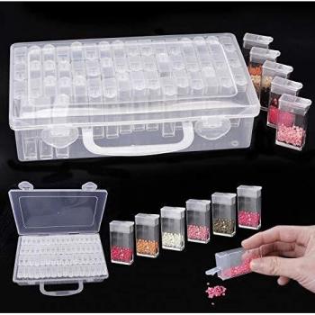 Mini Diamant-Malerei-Box 64 Grid von JustDoLife