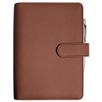 Organiseur Exatime 17 Baltique 15 x 19 cm Semainier 16 mois marron