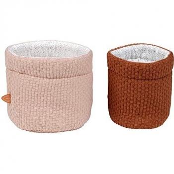 Paniers Nattou Susie et Bonnie pour chambre d'enfant