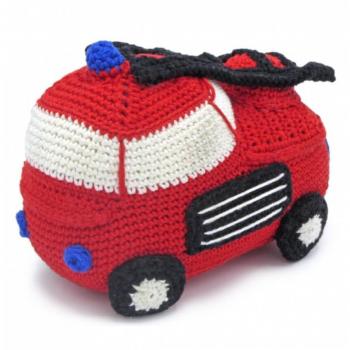 Crochet Fire Truck Amigurumi Bundle
