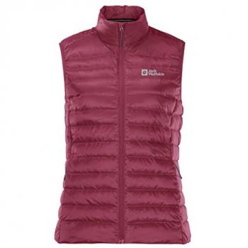 Gilet Down Pack & Go Jack Wolfskin Rosso Sangria XL Donna