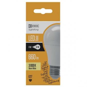 Emos 8W LED A60 E27 660lm 3000K