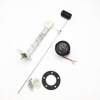 Medidor de nivel de gasolina 2 52mm con sensor E-1/2 F puntero 12V