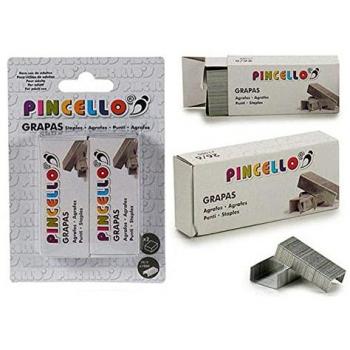 Grapas 26/6 mm Gris