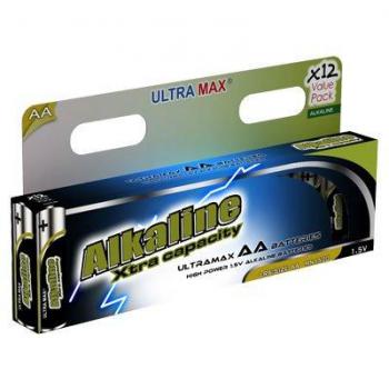 AA Alkaline Batteries Pack of 12